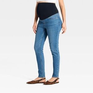 Ingrid & Isabel Over the Belly Skinny Jeans